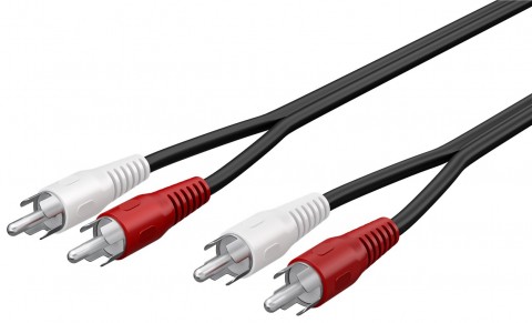Laidas 2RCA-2RCA (K-K) 1.5m Goobay